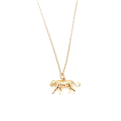 tiger dainty chain necklace