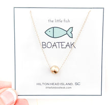 ball drop necklace