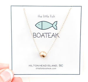 ball drop necklace