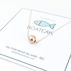 ball drop necklace
