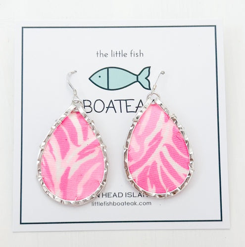 lilly hot pink mini schooner- silver