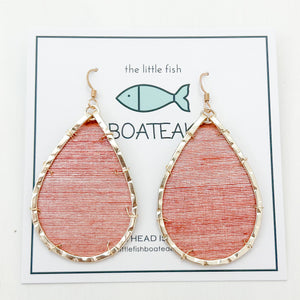 light orange shimmer schooner-gold