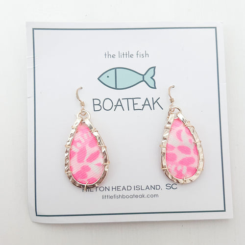 lilly hot pink mini keel - gold