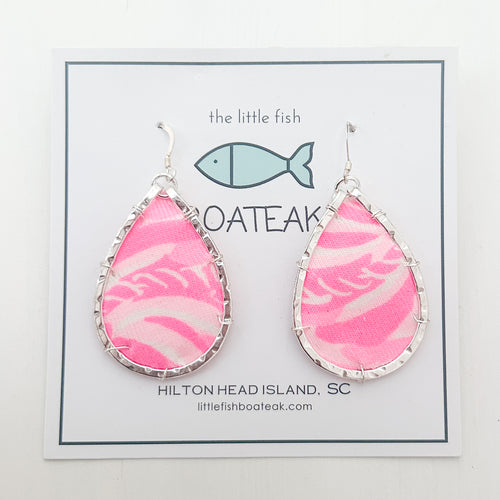 lilly hot pink mini schooner - silver