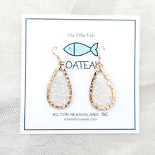 metallic linen shimmer mini keel