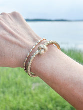 mariners knot bracelet - gold