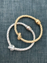 mariners knot bracelet - gold