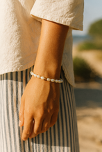 charleston rice pearl beaded bracelet