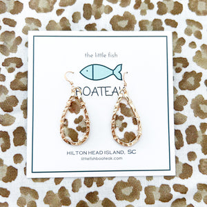 watercolor cheetah mini keel