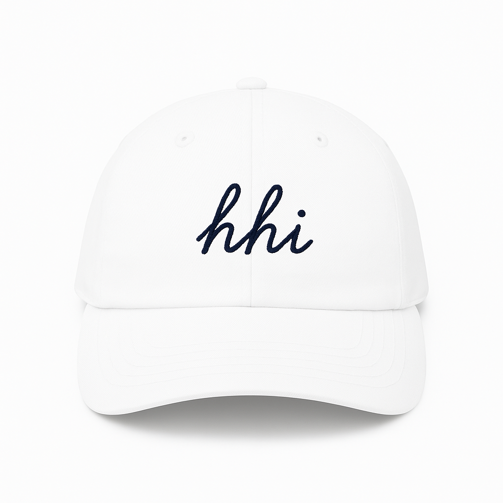 hhi cap - white