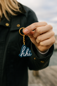 nautical HHI keychain