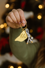 HHI keychain- nautical white + navy