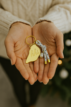 HHI keychain- nautical white + navy