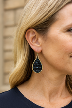 blue boucle mini schooner