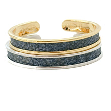 Yacht Hopper Bangle Navy Boa Cuff Bracelet