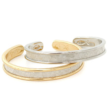 Yacht Hopper Bangle Mother of Pearl Cuff Bracelet