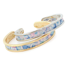 Yacht Hopper Bangle Tidal Confetti Pink Cuff Bracelet