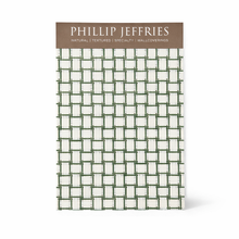 Coastal Weave Green Mini Keel Tear Earrings