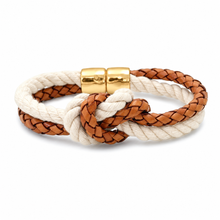 Regatta Knot-camel leather & natural