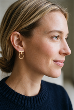 Horsebit Rope Earrings