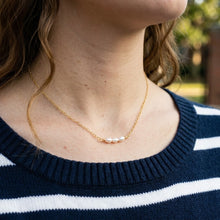 Freshwater 3 Pearl Necklace