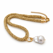 Daysailor Rope Necklace- gold