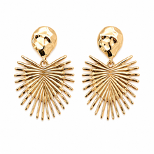 Lowcountry Palm Dangle Earrings – Oyster Post