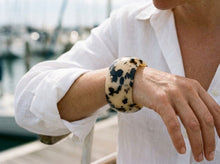 Tortoise Shell Cuff-beige