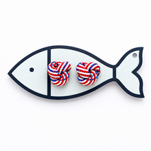 Americana knotted studs