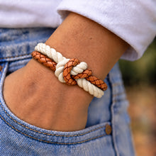 Regatta Knot-camel leather & natural
