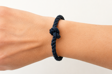 Mariner knot bracelet- Navy Twist