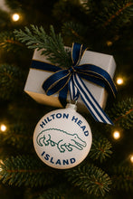 lowcountry alligator ornament