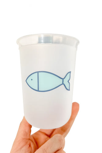 coastal party cups
