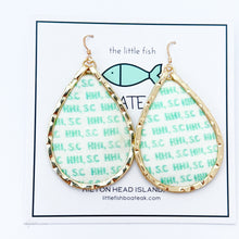 HHI Aqua schooner earrings-gold