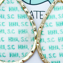 HHI Aqua schooner earrings-gold