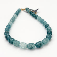 16"-18" recycled glass necklace