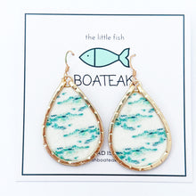 alligator stripe mini schooner- gold