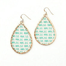 HHI, SC Aqua Schooner Earrings