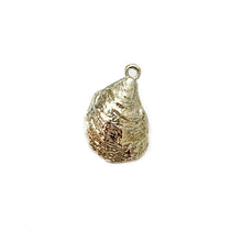 silver oyster pearl charm