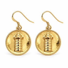 Harbour Town Lighthouse Coin Drop Earrings
