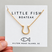 Horsebit Rope Necklace