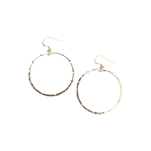 class-sea mainsail small hoop earrings