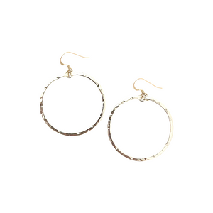 class-sea mainsail small hoop earrings
