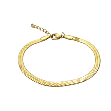 thick herringbone bracelet