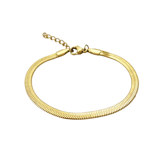 thick herringbone bracelet