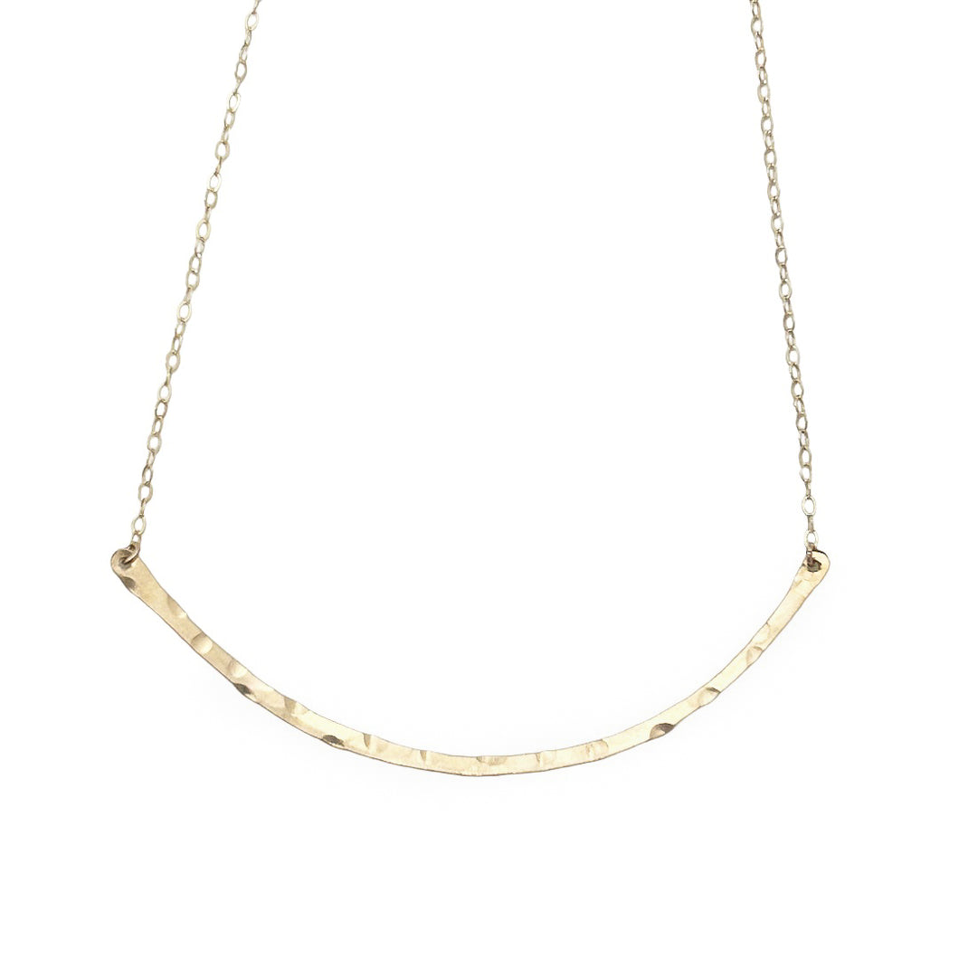 class-sea curve necklace