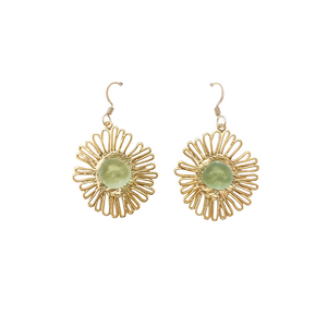 sunshine sea glass-gold