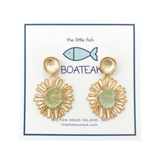 sunshine sea glass-gold