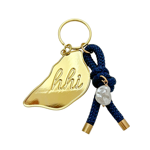 HHI keychain- navy