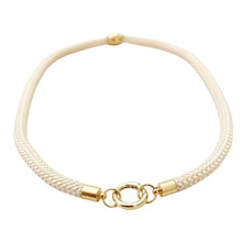 prepster dainty rope necklace- cream charm